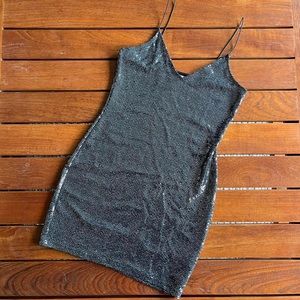 h&m sparkle dress ✨